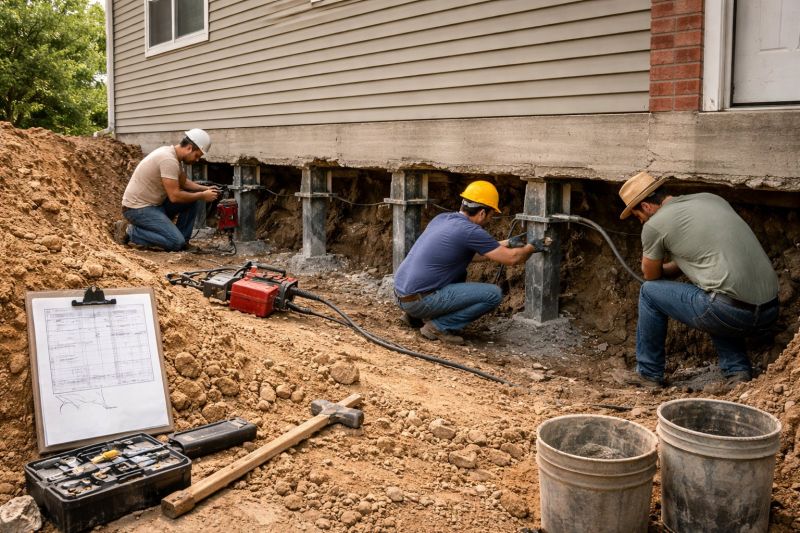 Top Concrete Foundation Repair Companies in Grosse Ile, MI
